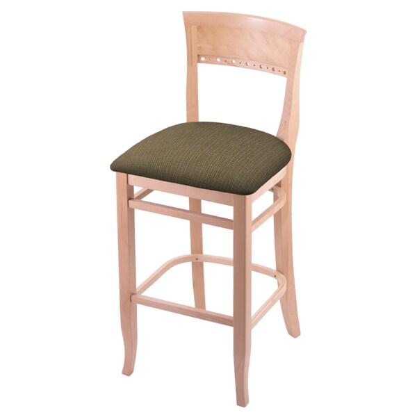 Holland Bar Stool Co 30" Bar Stool, Natural Finish, Graph Cork Seat 316030Nat017 - main